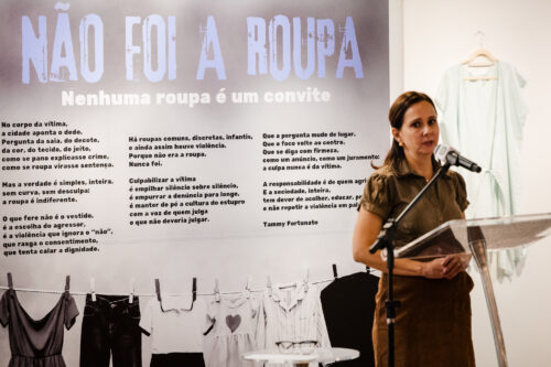 Abertura da exposição “NÃO FOI A ROUPA”