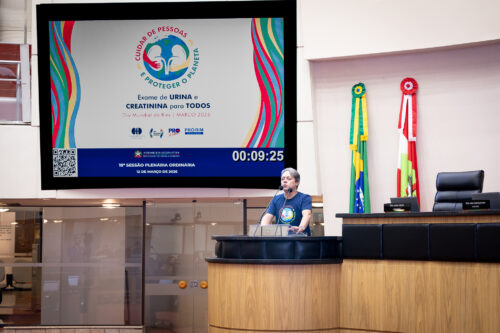 Suspensão da Sessão – Alusiva ao dia mundial do Rim – Fundação Pró-Rim