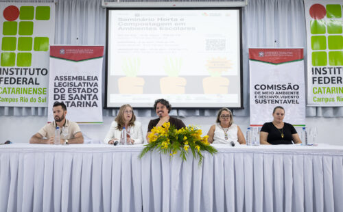 Seminário sobre horta e compostagem tem edição no IFC de Rio do Sul
