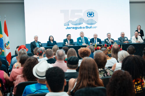 Sessão Solene em homenagem aos 150 anos de Jaraguá do Sul