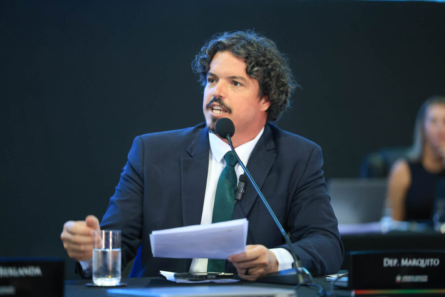 Marquito debate temas como instalação do hospital veterinário, restauração e sociobiodiversidade na Serra Catarinense, política de recursos hídricos e defende justiça para famílias atingidas pela Barragem de São Roque