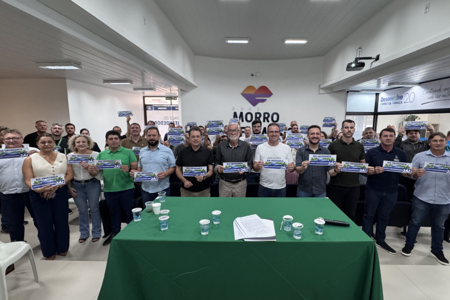 Frente Parlamentar em Defesa da Limpeza e Desassoreamento do Rio Urussanga apresenta Plano de Trabalho