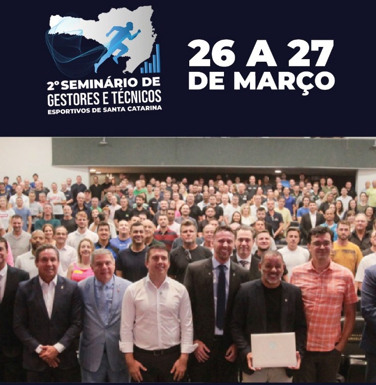 Rogério Sampaio, Joyce Diniz, Ardies Rosa e Diogo Jeleilate participam de evento na Alesc