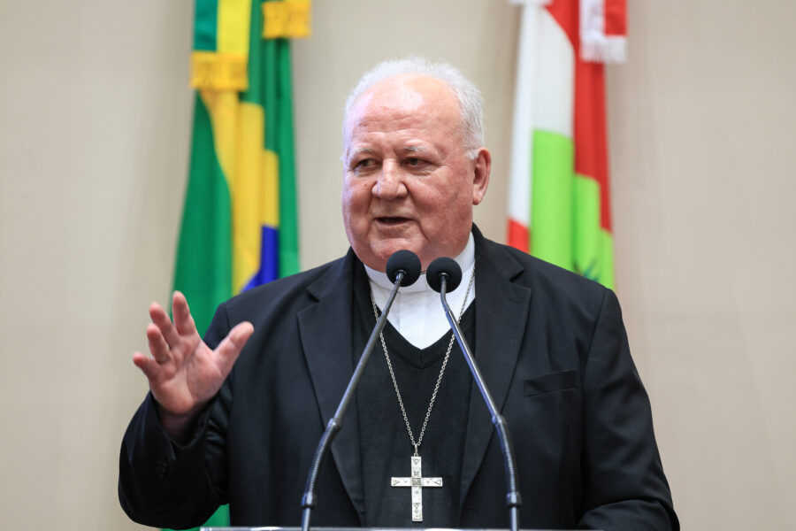 Dom Wilson Tadeu Jönck, arcebispo da Arquidiocese de Florianópolis.