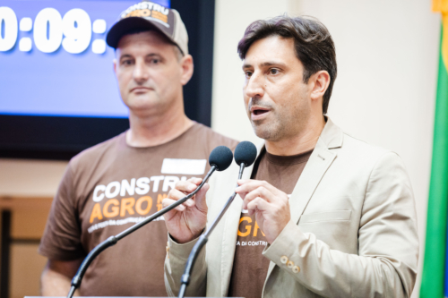 Comitiva de Nova Trento ocupou a tribuna da Alesc para divulgar o evento, que acontece entre os dias 17 e 19 deste mês