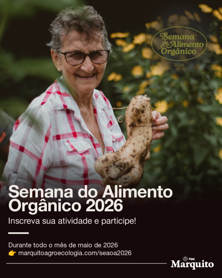 Abertas as inscrições para atividades autogestionadas da Semana Estadual do Alimento Orgânico e Agroecológico 2026