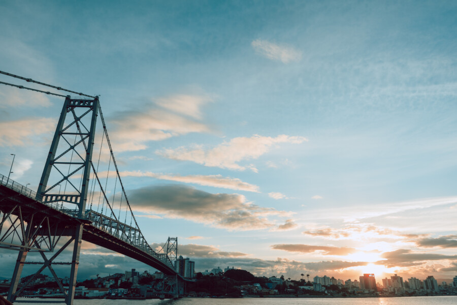 Ponte Hercílio Luz.