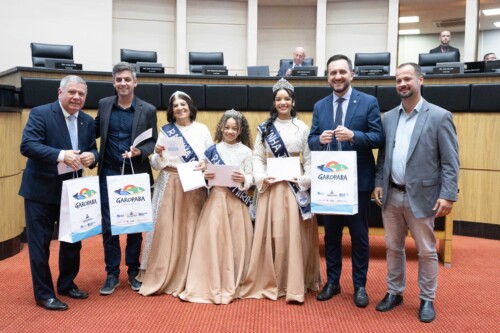 Suspensão da Sessão – Prefeito de Garopaba, Guto Chaves, para falar da 26ª Quermesse de Garopaba