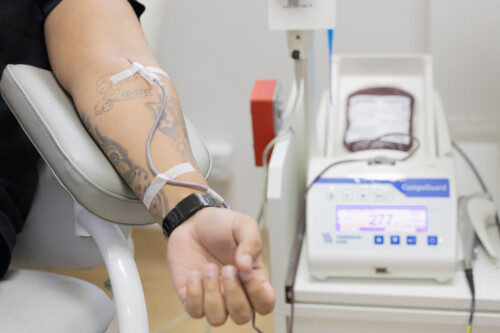 Doar sangue é um ato de amor ao próximo.