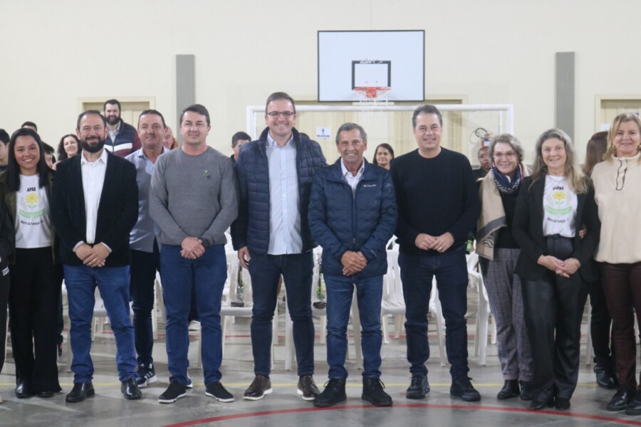 Parceria entre Julio Garcia e Minotto garante investimento para APAE de Morro da Fumaça