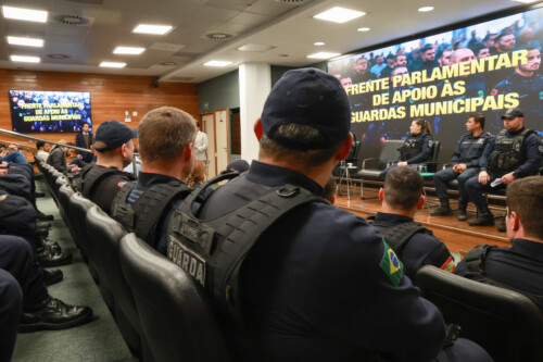 Alesc lança Frente Parlamentar de Apoio às Guardas Municipais
