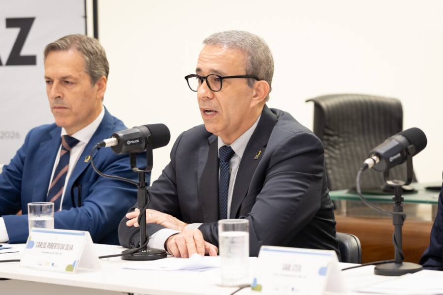 Coletiva de imprensa do TRE-SC na Assembleia Legislativa