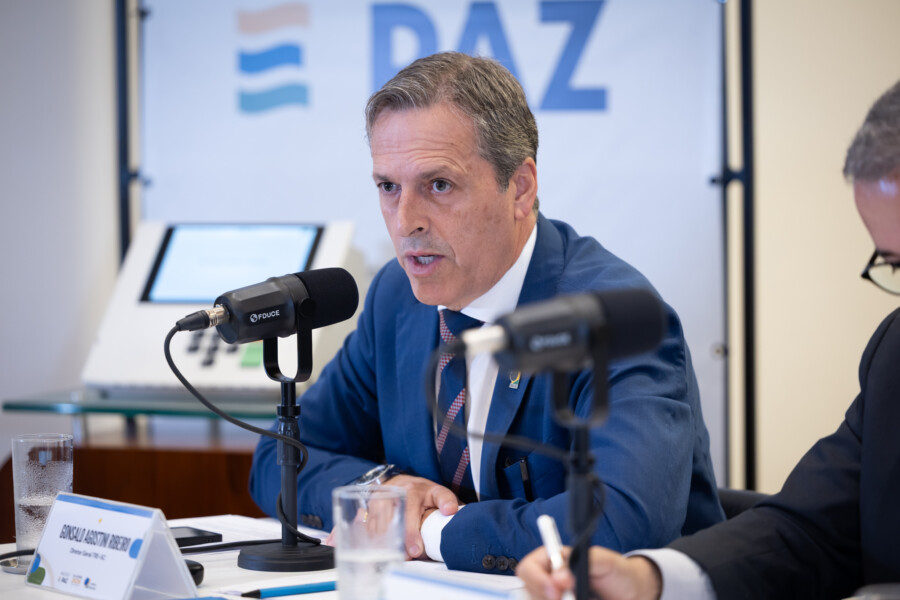 Coletiva de imprensa do TRE-SC na Assembleia Legislativa