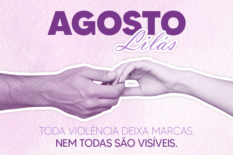 Ação da Alesc mobiliza servidores no Agosto Lilás