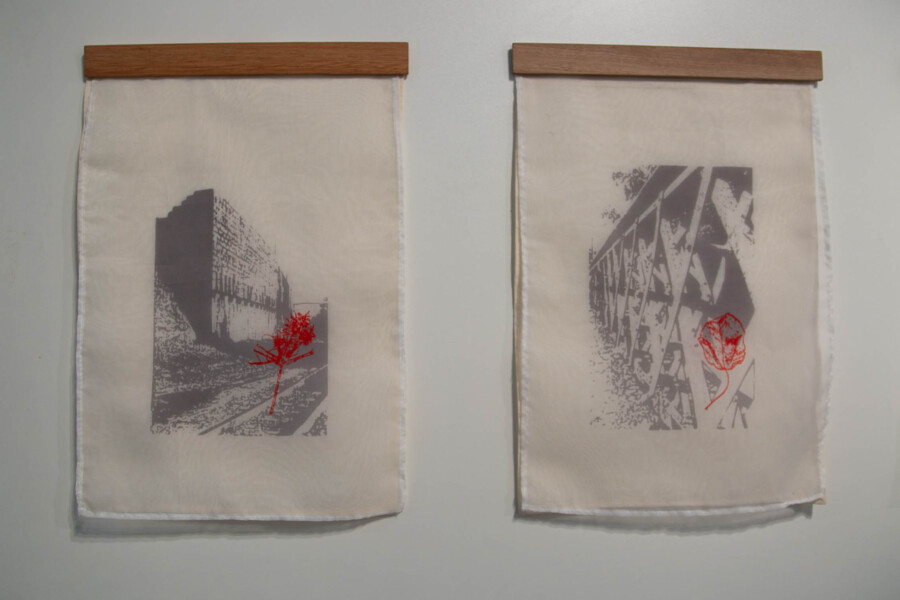Registro da exposição Ruínas: Fragmentos Poéticos na Alesc