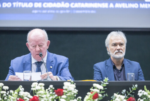 Marcos Vieira vai homenagear prefeito Oscar Martarello com a Comenda do Legislativo Catarinense