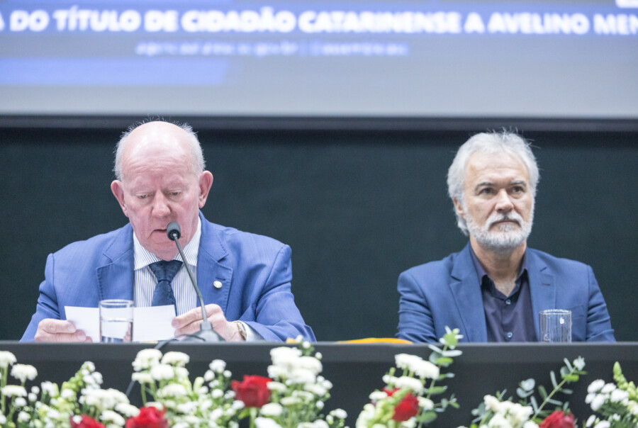 Marcos Vieira vai homenagear prefeito Oscar Martarello com a Comenda do Legislativo Catarinense